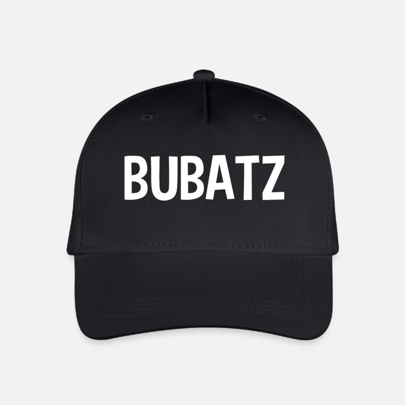 BUBATZ - Kinder Bio Basecap - Schwarz