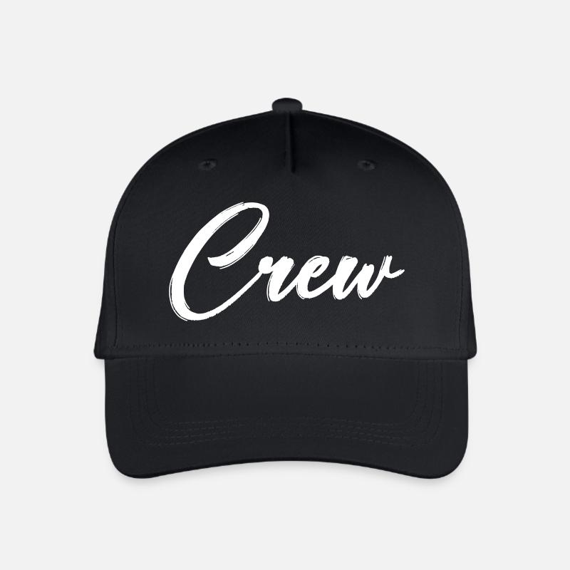 crew - Kinder Bio Basecap - Schwarz