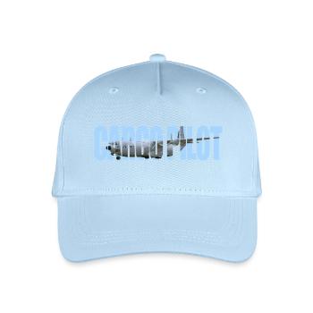 Cargo pilot C-133 - Kinder Bio Basecap - Hellblau - Vorne