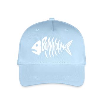 Bornholm Grätenstyle - Kinder Bio Basecap - Hellblau - Vorne
