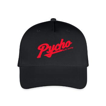 Psycho Retro Script Logo - Organic Kids’ Baseball Cap - black - Front