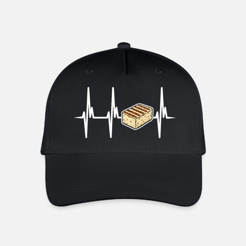 I love halloumi cheese - Organic Kids’ Baseball Cap - black