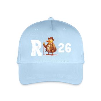 Pension 2026 Duck Pensioner Retired Funny - Organic Kids’ Baseball Cap - light blue - Front