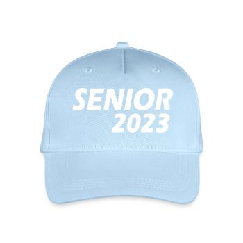 Senior 2023 - Kinder Bio Basecap - Hellblau - Vorne