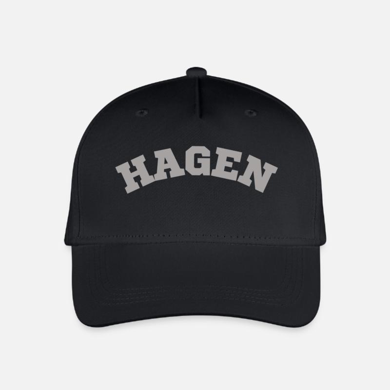 Hagen - Casquette de baseball bio Enfant - noir