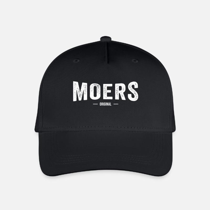 Moers Original - Kinder Bio Basecap - Schwarz