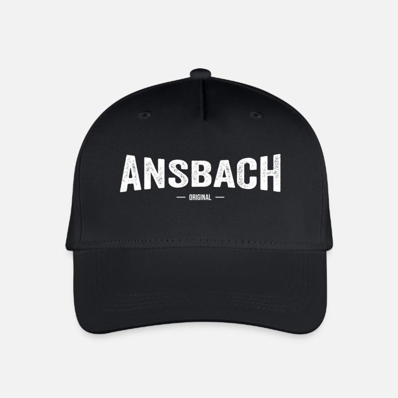 Ansbach Original - Kinder Bio Basecap - Schwarz