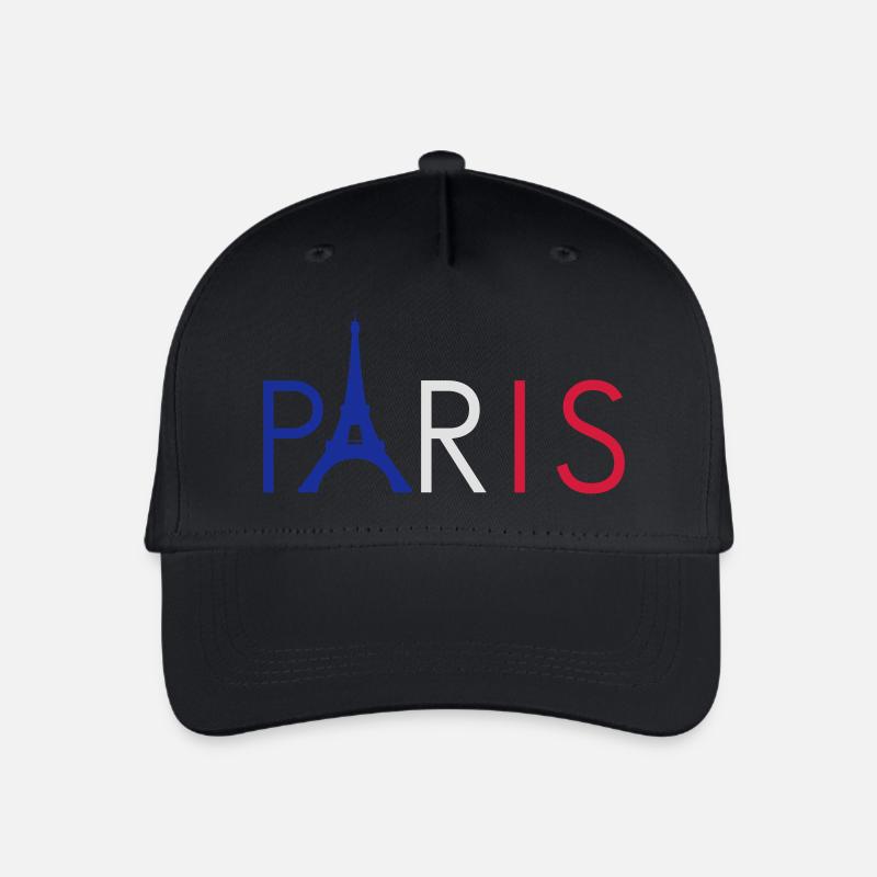 Paris - Kinder Bio Basecap - Schwarz