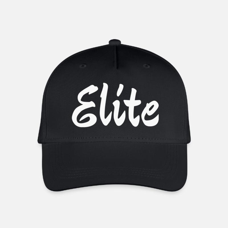 Elite - Kinder Bio Basecap - Schwarz