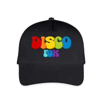 Disco Fox - Kinder Bio Basecap - Schwarz - Vorne