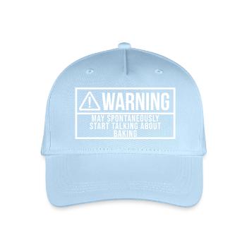 Backen - Kinder Bio Basecap - Hellblau - Vorne