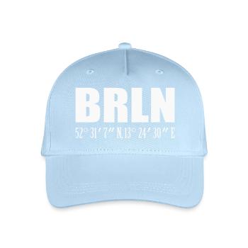 Berlin - Kinder Bio Basecap - Hellblau - Vorne