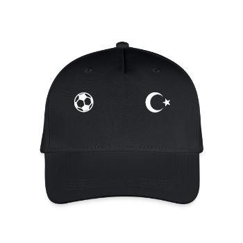 Türkei - Kinder Bio Basecap - Schwarz - Vorne
