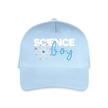 Science Boy - Kinder Bio Basecap - Hellblau - Vorne