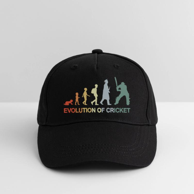 Évolution du cricket Casquette de baseball bio Enfant