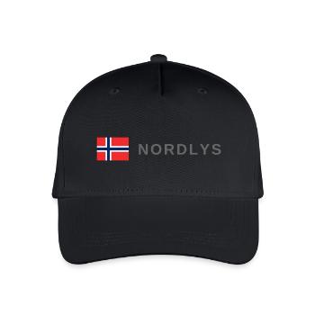 Northern Lights Norway - Organic Kids’ Baseball Cap - black - Front
