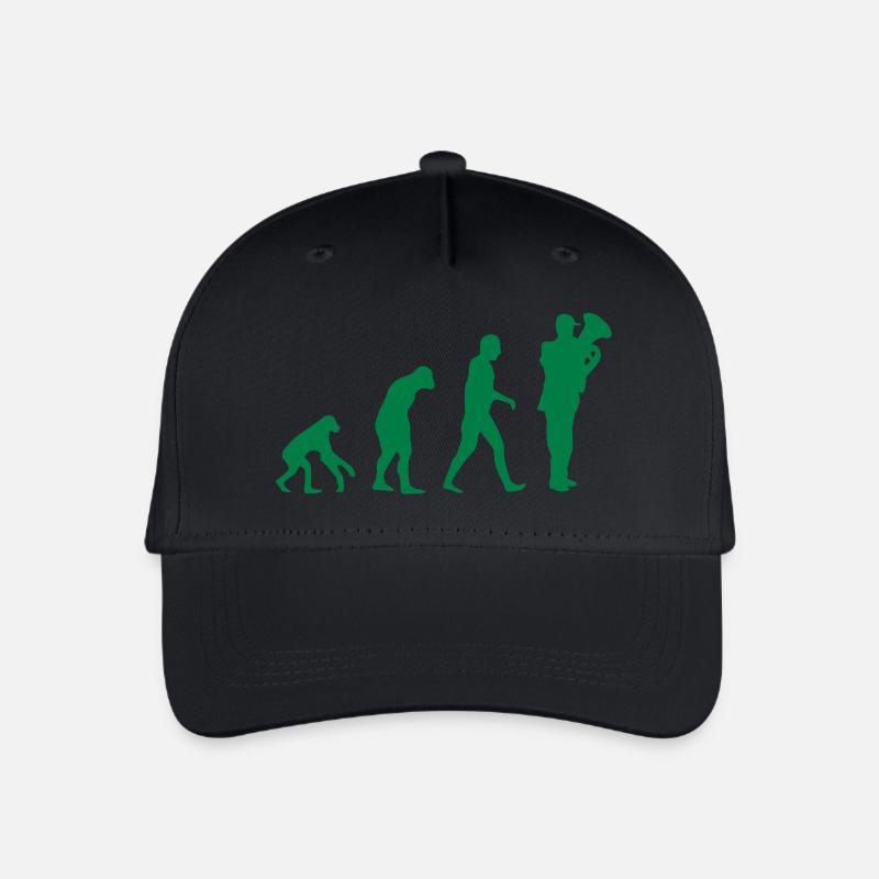 tuba evolution - Kinder Bio Basecap - Schwarz
