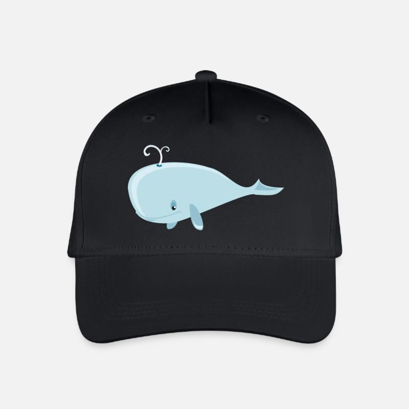 Wal - Kinder Bio Basecap - Schwarz