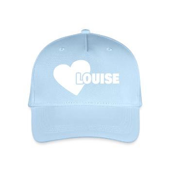 Geboren Louise - Kinder Bio Basecap - Hellblau - Vorne