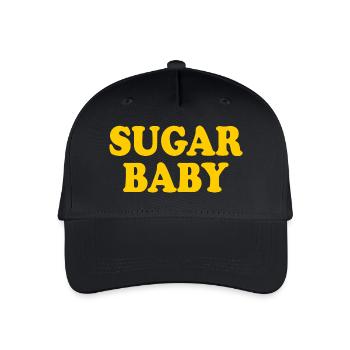 Sugar baby - Organic Kids’ Baseball Cap - black - Front