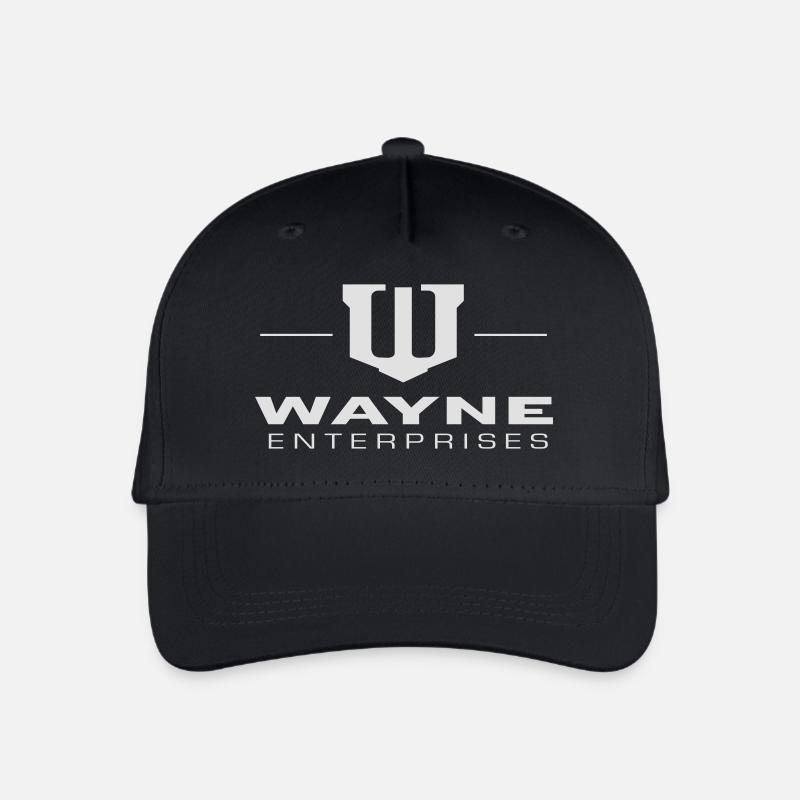 Batman Wayne Enterprises Logo - Kinder Bio Basecap - Schwarz