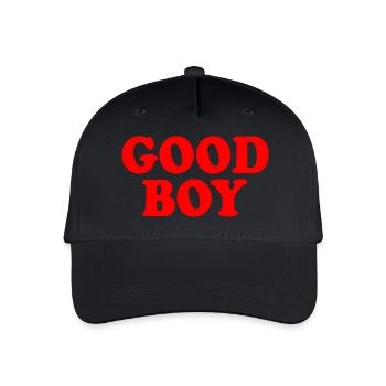 Good boy - Organic Kids’ Baseball Cap - black - Front