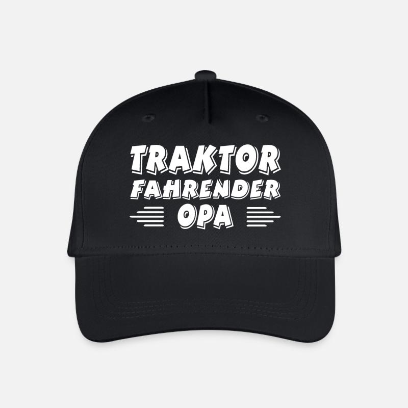 Traktor - Kinder Bio Basecap - Schwarz