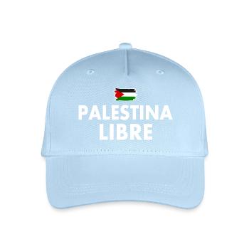 palestina libre - Organic Kids’ Baseball Cap - light blue - Front
