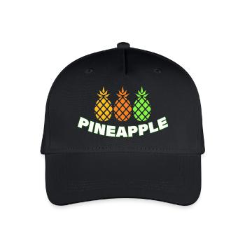 PINEAPPLE - Kinder Bio Basecap - Schwarz - Vorne