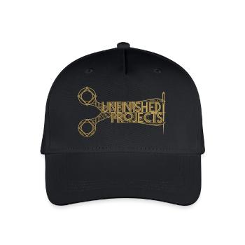 Unfinished Projects Schere - Kinder Bio Basecap - Schwarz - Vorne