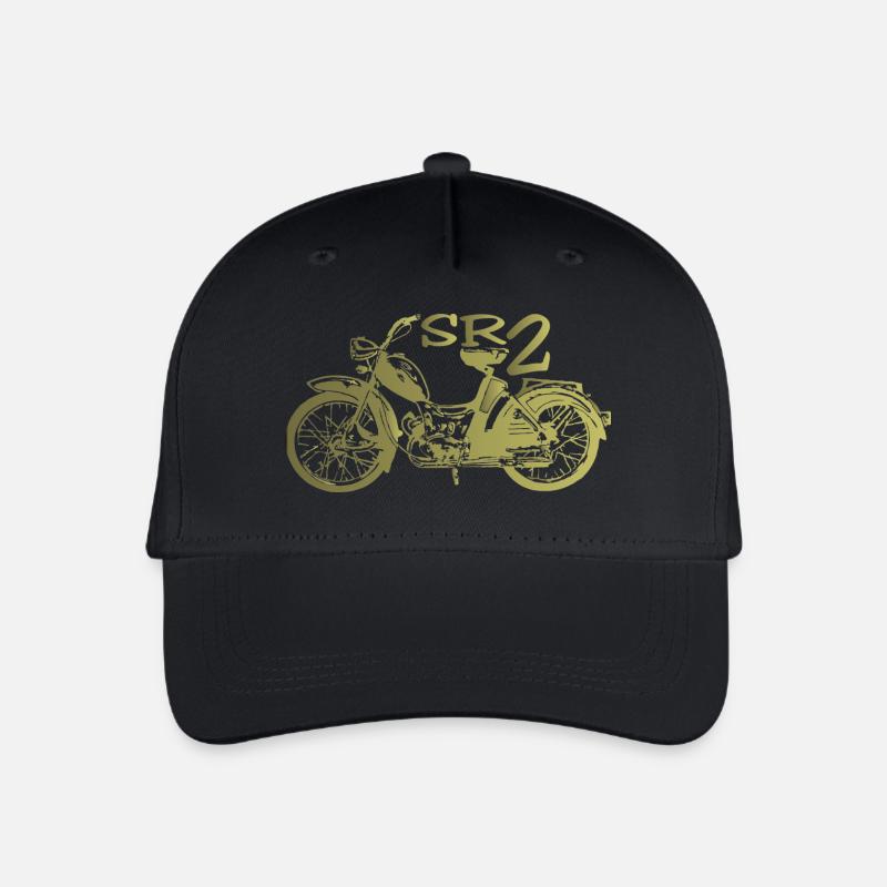 Simson SR2 - Kinder Bio Basecap - Schwarz