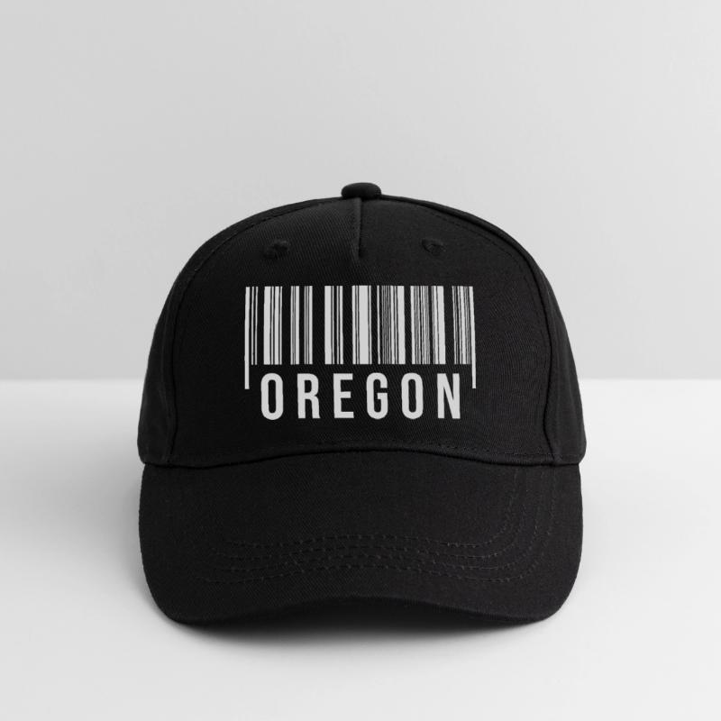Oregon Strichcode Kinder Bio Basecap