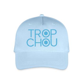 Trop Chou - Casquette de baseball bio Enfant - bleu clair - Devant