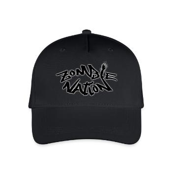 ZOMBIE Nation - Organic Kids’ Baseball Cap - black - Front