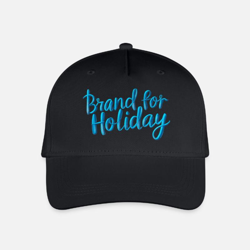 Brand For Holiday - Kinder Bio Basecap - Schwarz