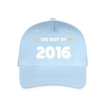 Best of 2016 - Organic Kids’ Baseball Cap - light blue - Front