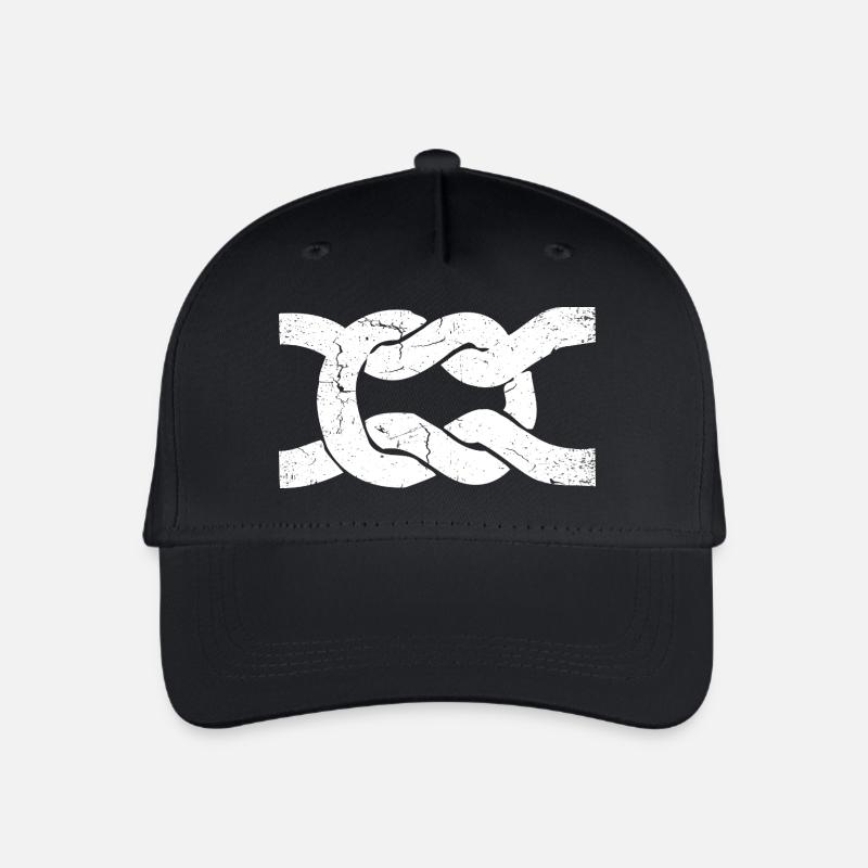 Sailor's knot | node | Node - Organic Kids’ Baseball Cap - black