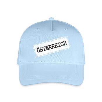 Austria - Organic Kids’ Baseball Cap - light blue - Front