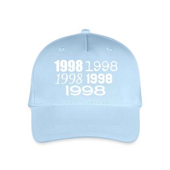 1998 - Kinder Bio Basecap - Hellblau - Vorne