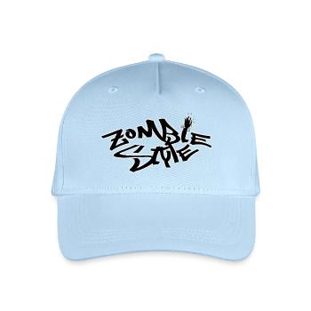 Zombie Style - Organic Kids’ Baseball Cap - light blue - Front