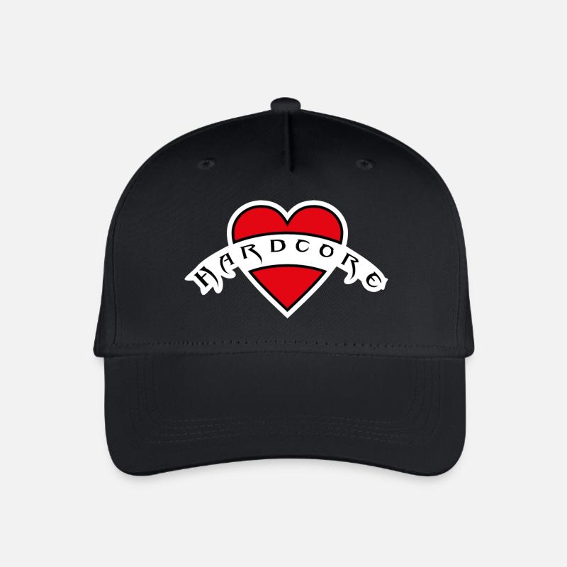 HardcoreRock - Kinder Bio Basecap - Schwarz