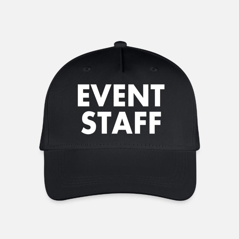 Event staff - Kinder Bio Basecap - Schwarz