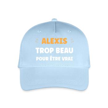 Alexis too good to be true - Organic Kids’ Baseball Cap - light blue - Front
