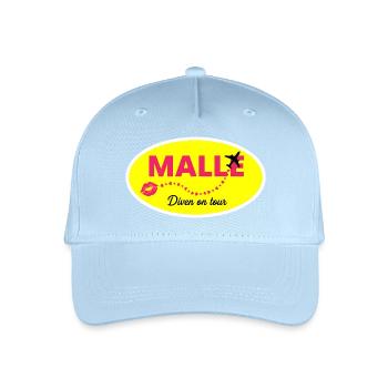 MALLE : Divas en tournée - Casquette de baseball bio Enfant - bleu clair - Devant