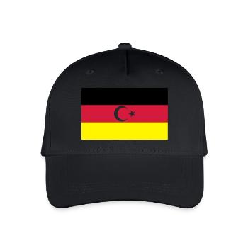 drapeau turc allemand - Casquette de baseball bio Enfant - noir - Devant