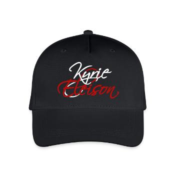 Kyrie Eleison (dark) - Organic Kids’ Baseball Cap - black - Front