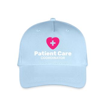 Koordinator für die Patientenversorgung - Kinder Bio Basecap - Hellblau - Vorne