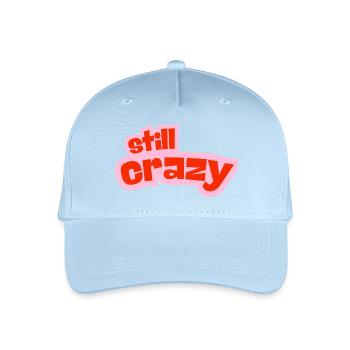 still crazy - Kinder Bio Basecap - Hellblau - Vorne