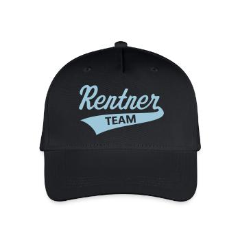 Pensioner Team (Senior Team / Sky Blue) - Organic Kids’ Baseball Cap - black - Front