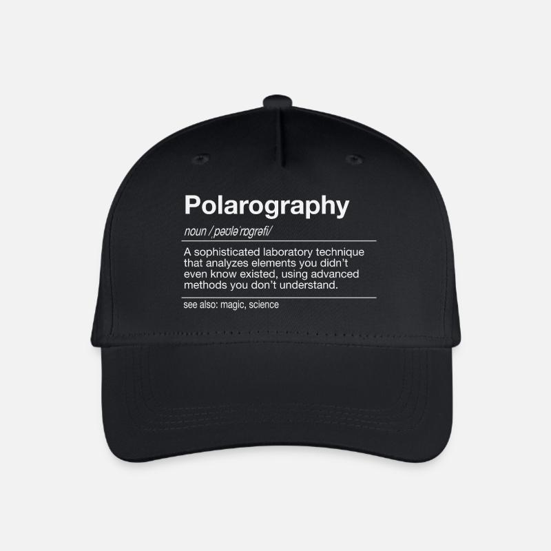 Polarography Voltammetry Chemistry - Organic Kids’ Baseball Cap - black